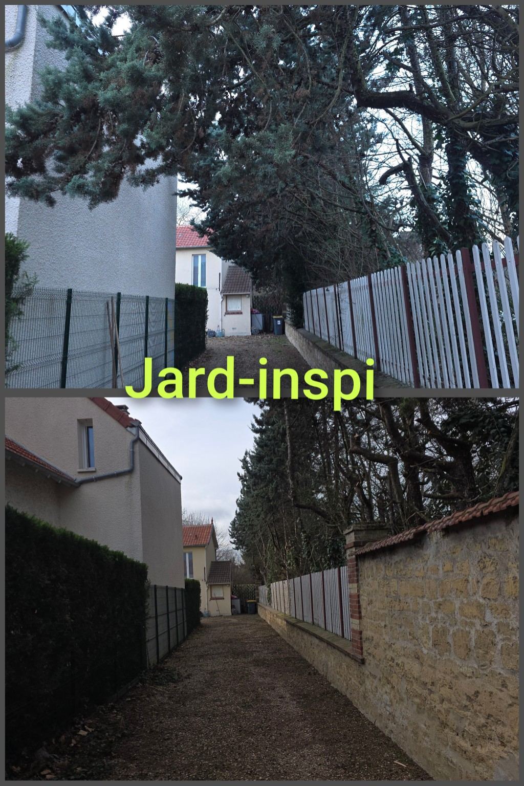 Photo de chantier Jard-inspi dans les Yvelines : élagage, taille, entretien, remise en état